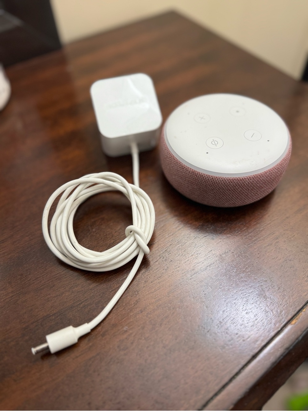 Amazon echo Smart Voice Speaker - Pink Portable Home Assistant